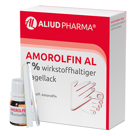 Amorolfin AL 5 % wirkstoffhaltiger Nagellack